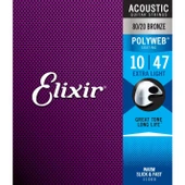 Elixir 11000 Polyweb Bronze  Extra Light Akustik Gitar Teli (.010-.047) thumbnail 5