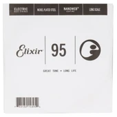 Elixir NANOWEB Coating Long Scale Tek Bas Gitar Teki (.095) thumbnail 1