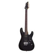 Schecter C-6 FR Deluxe Elektro Gitar (Mat Siyah) thumbnail 1