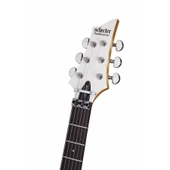 Schecter C-6 FR Deluxe Elektro Gitar (Satin White) thumbnail 5