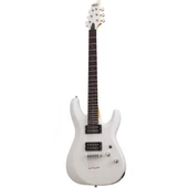 Schecter C-6 Deluxe Elektro Gitar (Satin White) thumbnail 2