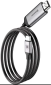 OUTLET Baseus Type-C HDMI Dönüştürücü Siyah thumbnail 1