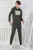 Erkek Çocuk Eşofman Takımı Kapüşonlu thumbnail 4