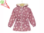Kız Çocuk Mont Kapüşonlu Kürklü thumbnail 1