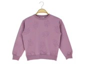 Kız Çocuk Sweatshirt Yaprak Baskılı thumbnail 1