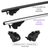 Opel Combo E Ara Atkı Gri- Bold Bar v1 (2 Parça) | (2019+) thumbnail 2