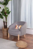 Kilim Mobilya Bohera Bohem Berjer Gri thumbnail 1