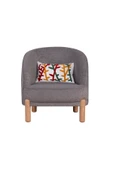 Kilim Mobilya Bohera Bohem Berjer Gri thumbnail 2