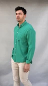 Cepli Keten Oversize Gömlek thumbnail 4