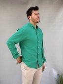 Cepli Keten Oversize Gömlek thumbnail 2