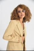 Leomie Nakışlı Blazer Ceket 6106 thumbnail 2