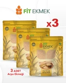 fit 3'lü Arpa Lavaş Ekmeği 300gr thumbnail 1