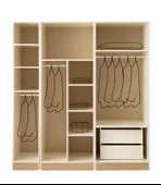 KAYRA MDF 5 KAPILI DOLAP thumbnail 2