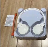 Beyaz Kulak üstü wireless Bluetooth Kulaklık thumbnail 1
