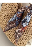 Omuz çantası,hasır çanta,El örgüsü,beach thumbnail 3