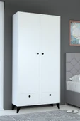 3Atlanta 2Çekmeceli 2Kapaklı Gardrop thumbnail 1