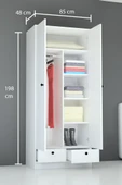 Atina Gardırop Beyaz thumbnail 3