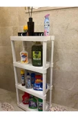 4 Raflı Plastik Banyo & Mutfak Organizer (Small Model) thumbnail 2