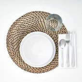 IKEA Lattad 37 Cm Sofra Mutfak Amerikan Servis Siyah thumbnail 2