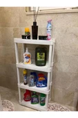 4 Raflı Plastik Banyo & Mutfak Organizer (Small Model) thumbnail 1