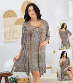 Kadın Sleep Wear 228 Ceketli Gecelik thumbnail 2