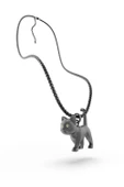 Metalmorphose Black Cat Kolye thumbnail 3