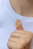 Yonca Altın Kolye thumbnail 1