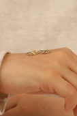 Sonsuzluk Çocuk Altın Küpe thumbnail 3