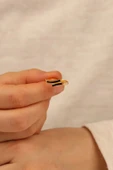 Aynalı Ajda Altın Yüzük thumbnail 3
