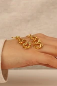 14 Ayar Samanyolu Altın Küpe thumbnail 3