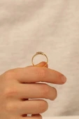 Ajda Aynalı Altın Yüzük thumbnail 3