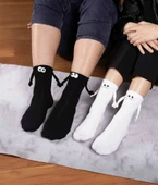 EL ELE ÇİFT ÇORABI thumbnail 1