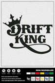 Ecce DRIFT KING STICKER 35 x 30 cm thumbnail 1