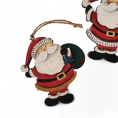 Üç'lü Noel Baba Yılbaşı Süsü thumbnail 2