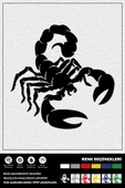 AKREP STICKER 30 x 30 cm ERU00099 thumbnail 1