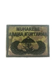 Single Sword MAK Nakış Patch - Muharebe Arama Kurtarma Nakış Arma Peç thumbnail 1
