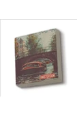 Amsterdam Görseli Baskılı Taş Magnet 5X5 thumbnail 1