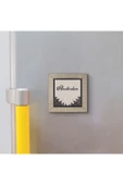 Amsterdam Görseli Baskılı MDF Magnet 7X7 Bej thumbnail 3