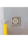 İtalyan Deseni Baskılı MDF Magnet 7X7 thumbnail 3