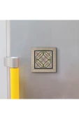 İtalyan Deseni Baskılı MDF Magnet 7X7 thumbnail 3