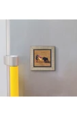 İspanya Boğa güreşi Baskılı MDF Magnet 7X7 thumbnail 3
