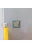 Fransa Sembolleri Baskılı Taş Magnet 5X5 thumbnail 3