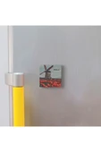 Hollanda Görseli Baskılı Taş Magnet 5X5 thumbnail 3