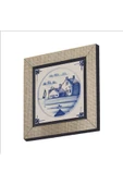 Hollanda Deseni Baskılı MDF Magnet 7X7 thumbnail 1