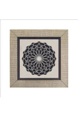 Rumi Desen Baskılı MDF Magnet 7X7 Bej thumbnail 4