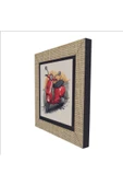 İtalya Görseli Baskılı MDF Magnet 7X7 thumbnail 5