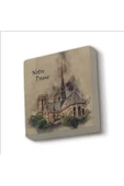 Notre Dame Baskılı Taş Magnet 5X5 thumbnail 1