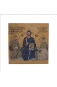 Ayasofya Deesis Mozaiği Baskılı Taş Magnet 5X5 thumbnail 5