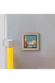 Venedik Görseli Baskılı MDF Magnet 7X7 thumbnail 3