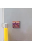 Fransa Görseli Baskılı Taş Magnet 5X5 thumbnail 2
